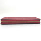 LOUIS VUITTON M68571 Monogram Empreinte Zippy Wallet, Monogram Empreinte Leather, Women's, Cherry Berry Red