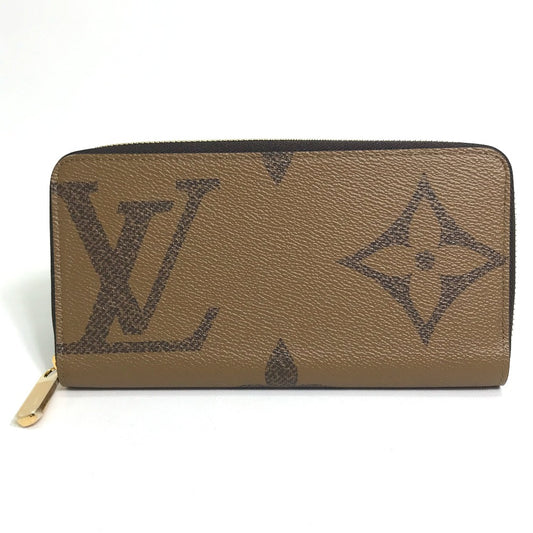 LOUIS VUITTON M69353 モノグラムジャイアント ジッピーウォレット 長財布 モノグラムジャイアントキャンバス レディース ブラウン