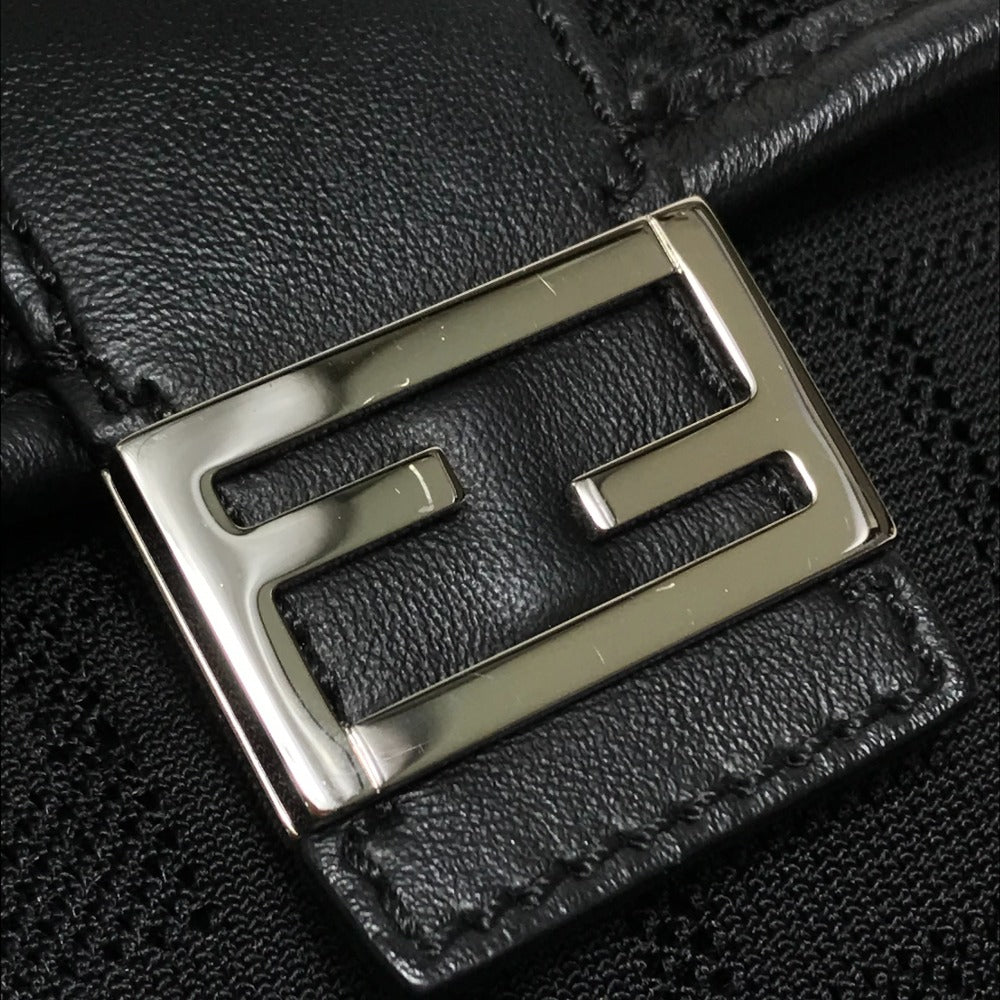FENDI 7VZ049 ベルトバッグ ズッカ FF柄 カバン クロス ボディバッグ ショルダーバッグ ファブリック/レザー メンズ NERO ブラック/レッド