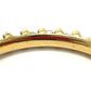 HERMES Horseshoe Vintage Bracelet/Bangle in Metal, White, for Women