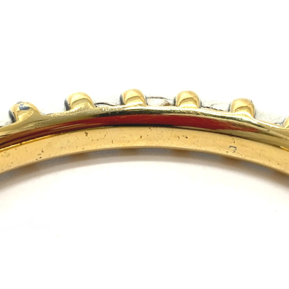 HERMES Horseshoe Vintage Bracelet/Bangle in Metal, White, for Women