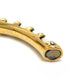 HERMES Horseshoe Vintage Bracelet/Bangle in Metal, White, for Women