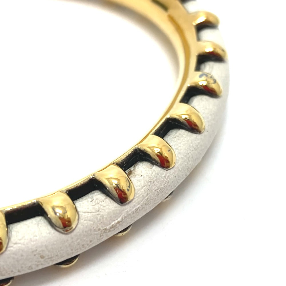 HERMES Horseshoe Vintage Bracelet/Bangle in Metal, White, for Women