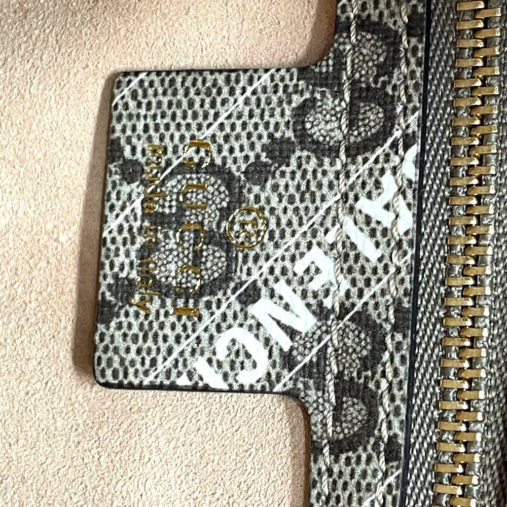 GUCCI 636706 Balenciaga The Hacker Project Jackie 1961 2-Way Handbag in GG Supreme Canvas, Beige