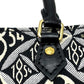 LOUIS VUITTON M80484 Monogram Jacquard Since 1854 Petite Sac Plat 2-Way Handbag, Jacquard, Women's, Black x Blue