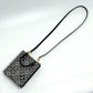 LOUIS VUITTON M80484 Monogram Jacquard Since 1854 Petite Sac Plat 2-Way Handbag, Jacquard, Women's, Black x Blue