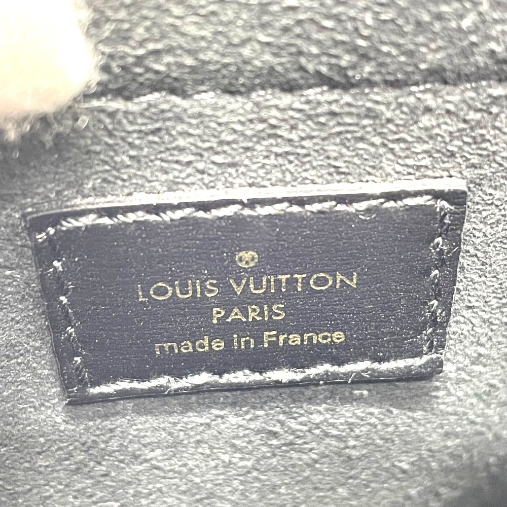 LOUIS VUITTON M80484 Monogram Jacquard Since 1854 Petite Sac Plat 2-Way Handbag, Jacquard, Women's, Black x Blue