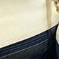 CHANEL CC Coco Mark Flap Pochette Bag Chain Shoulder Bag Leather Women's White x Red