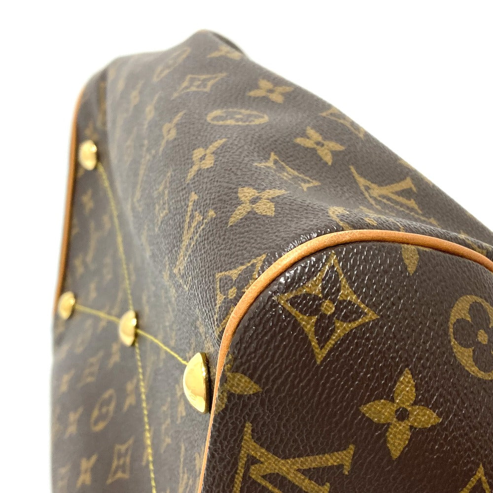 LOUIS VUITTON M40144 Monogram Tivoli GM Semi-Shoulder Bag/Handbag in Monogram Canvas, Brown