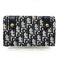 Dior S5619CTZQ_M928 Oblique Trotter Saddle Belt Pouch, Waist Pouch, Body Bag, Waist Bag, Leather/Canvas, Men's, Navy