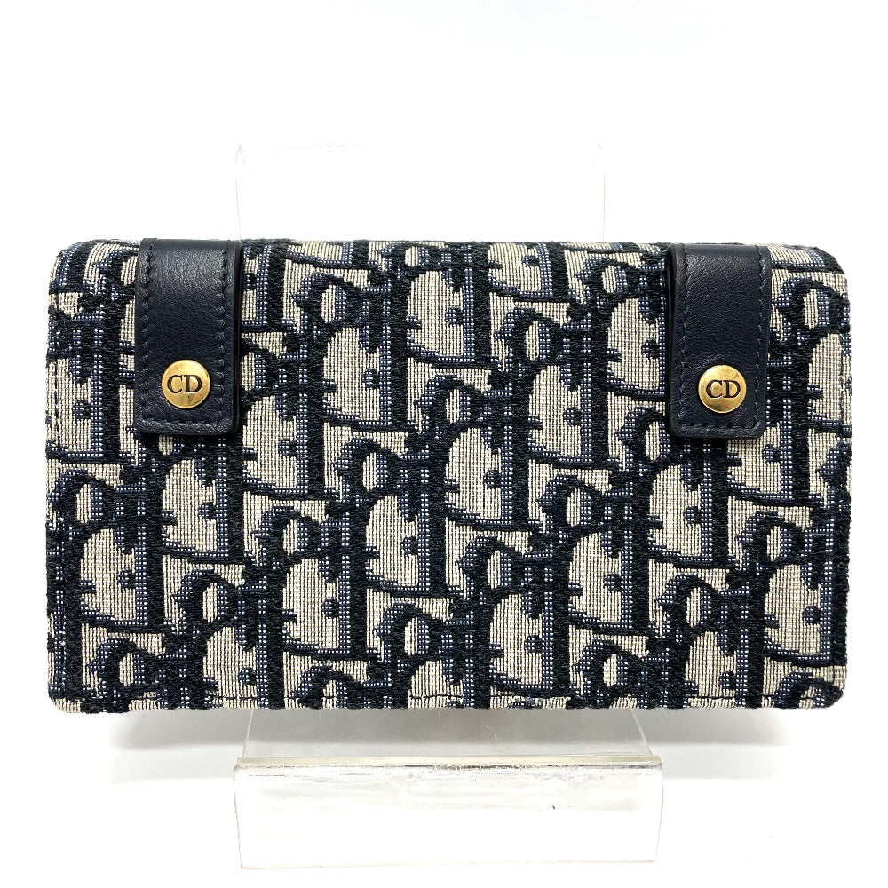 Dior S5619CTZQ_M928 Oblique Trotter Saddle Belt Pouch, Waist Pouch, Body Bag, Waist Bag, Leather/Canvas, Men's, Navy