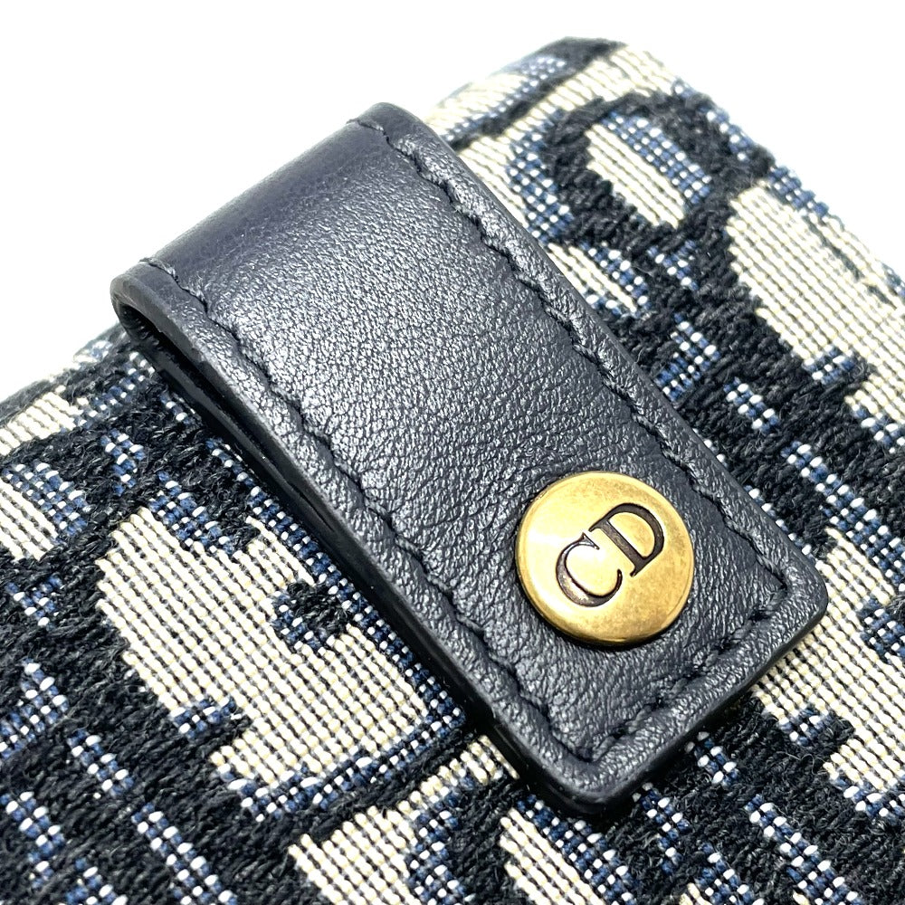 Dior S5619CTZQ_M928 Oblique Trotter Saddle Belt Pouch, Waist Pouch, Body Bag, Waist Bag, Leather/Canvas, Men's, Navy