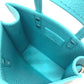 LOUIS VUITTON N60495 Damier Checkerboard Sac Plat XS Bag, 2-Way Handbag/Vertical Shoulder Bag, Leather, Women's, Turquoise Blue