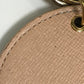 LOUIS VUITTON M61943 Damier Azur Porte-Cleta Isienne Tahiti Charm Keychain Damier Azur Canvas Women's White/Pink