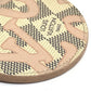 LOUIS VUITTON M61943 Damier Azur Porte-Cleta Isienne Tahiti Charm Keychain Damier Azur Canvas Women's White/Pink