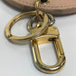 LOUIS VUITTON M61943 Damier Azur Porte-Cleta Isienne Tahiti Charm Keychain Damier Azur Canvas Women's White/Pink
