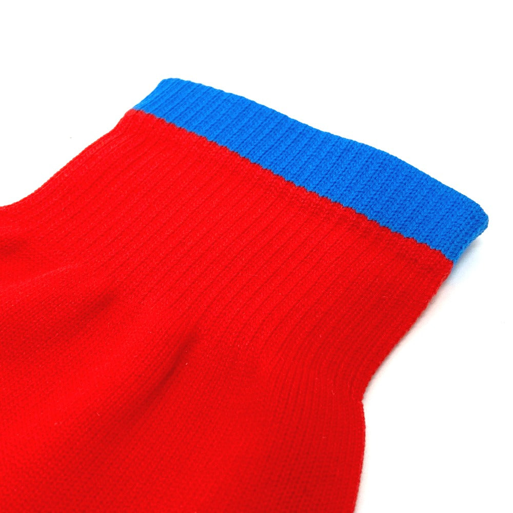 LOUIS VUITTON MP2336 Gon RGB Gloves, Men's Nylon Gloves, Red