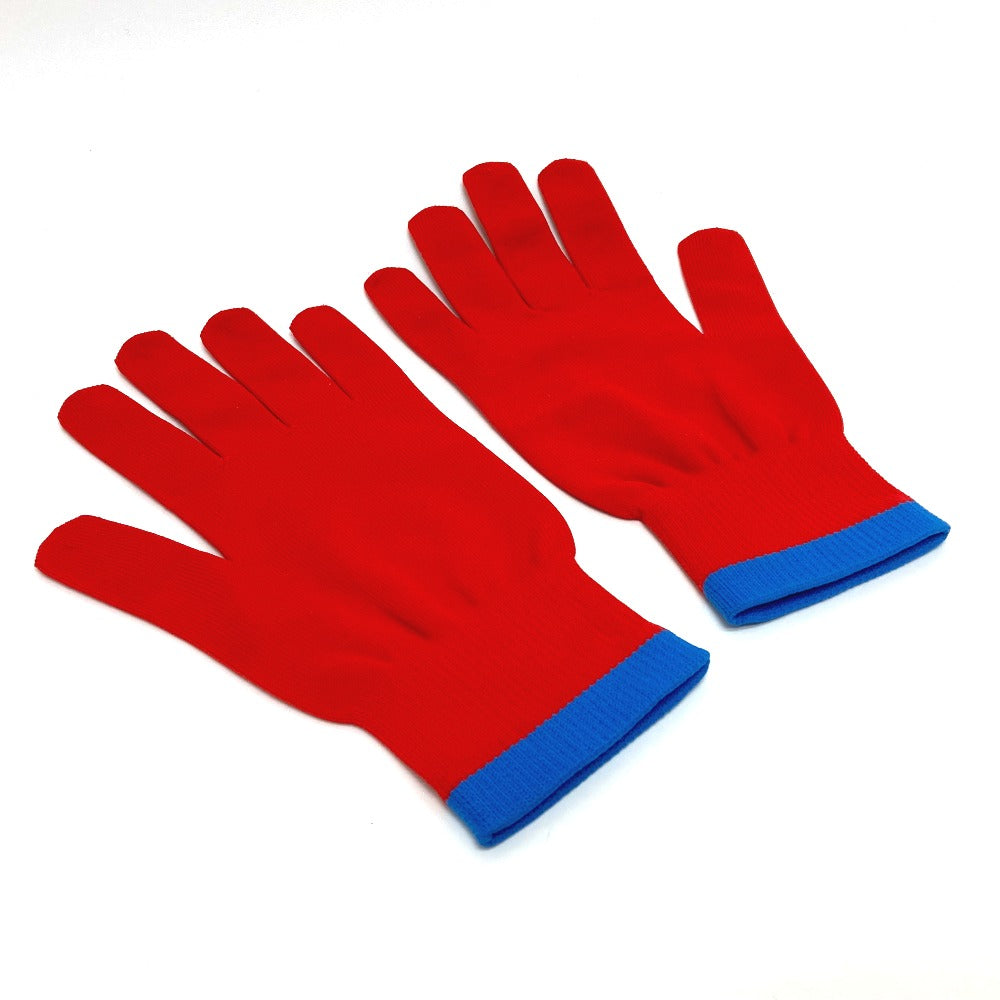 LOUIS VUITTON MP2336 Gon RGB Gloves, Men's Nylon Gloves, Red