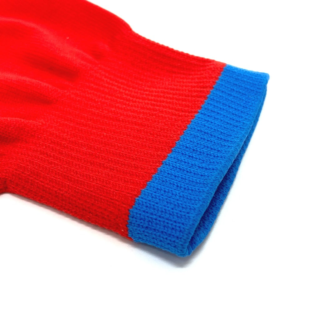 LOUIS VUITTON MP2336 Gon RGB Gloves, Men's Nylon Gloves, Red