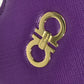 Salvatore Ferragamo AU-22 Gancini Heart Coin Purse, Leather, Women's, Purple