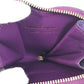 Salvatore Ferragamo AU-22 Gancini Heart Coin Purse, Leather, Women's, Purple
