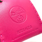 HERMES Shopper Sac Orange Bag Accessory Bag Charm Anjo Miro Women's Rose Mexico