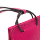 HERMES Shopper Sac Orange Bag Accessory Bag Charm Anjo Miro Women's Rose Mexico