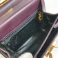Salvatore Ferragamo Vara Gancini 2-Way Shoulder/Handbag Leather Women's Purple