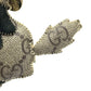 GUCCI Dog German Shepherd Guccyoli Bag Accessory Keychain/Charm, Women's, Beige, GG Supreme Canvas