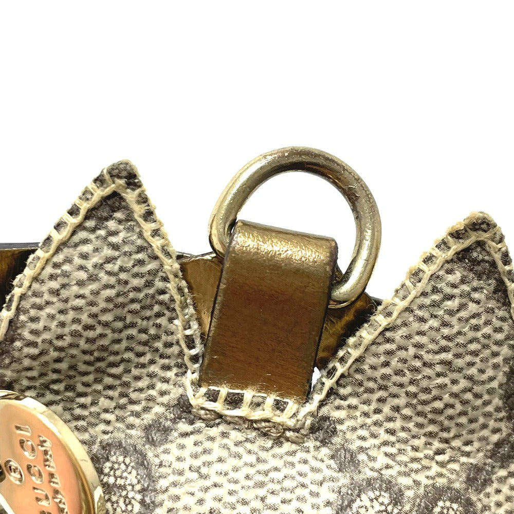 GUCCI Dog German Shepherd Guccyoli Bag Accessory Keychain/Charm, Women's, Beige, GG Supreme Canvas