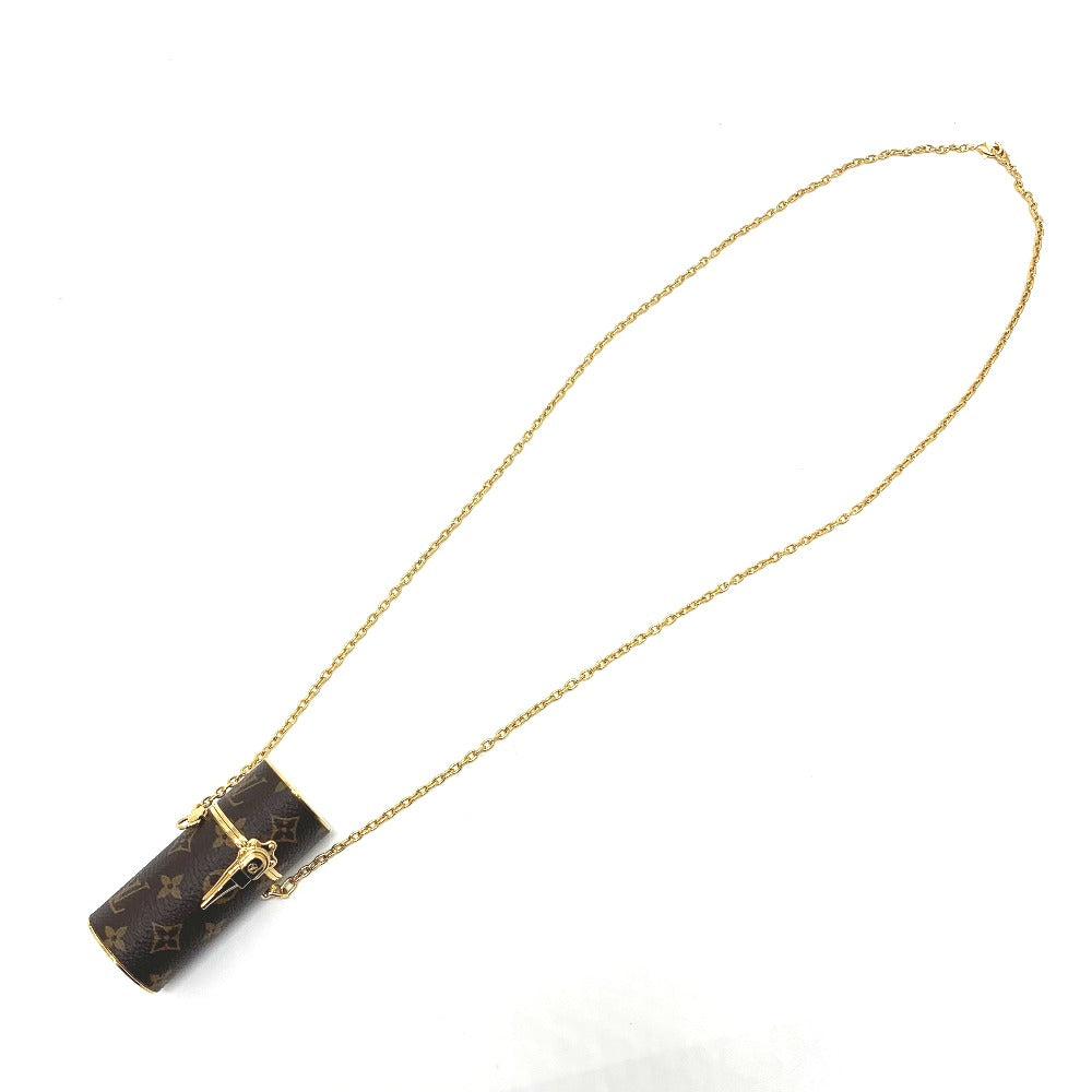 LOUIS VUITTON MP2406 Monogram Lip Case/Shoulder Bag in Monogram Canvas, Brown