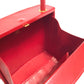 HERMES Cadena Kelly Handbag in Box Calf Leather, Women's, Rouge vif Red