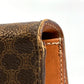CELINE Macadam Vintage Handbag, Document Bag, Business Bag, PVC/Leather, Unisex, Brown