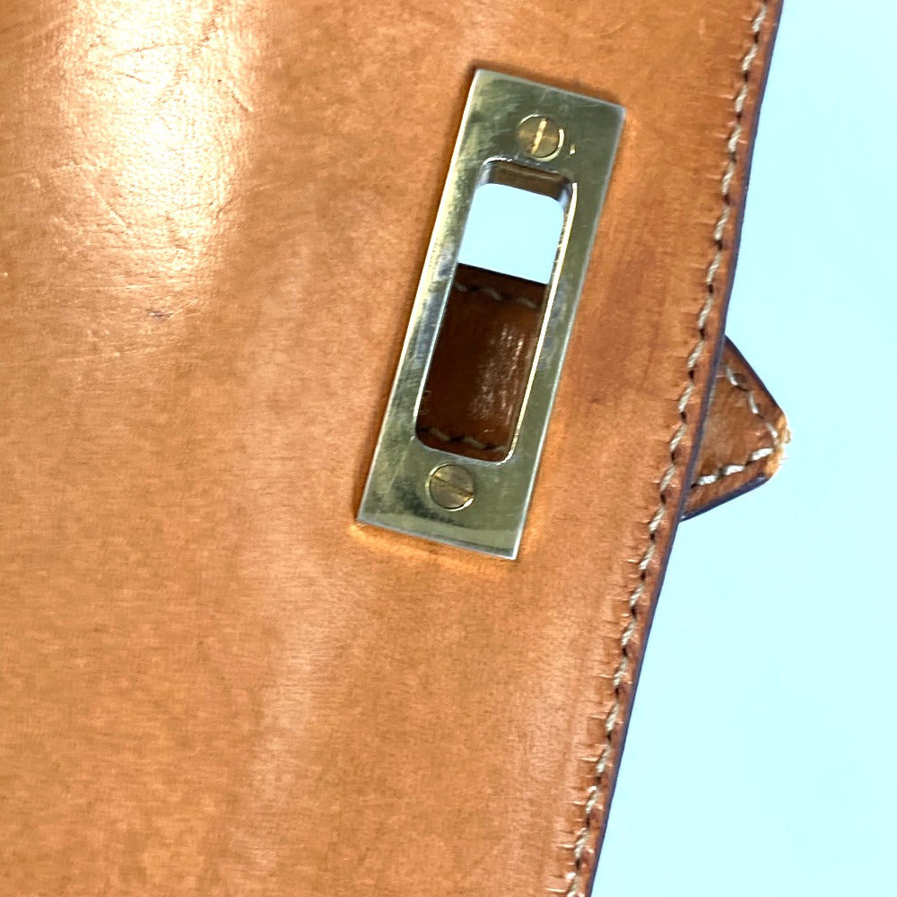 CELINE Macadam Vintage Handbag, Document Bag, Business Bag, PVC/Leather, Unisex, Brown