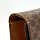 CELINE Macadam Vintage Handbag, Document Bag, Business Bag, PVC/Leather, Unisex, Brown