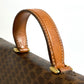 CELINE Macadam Vintage Handbag, Document Bag, Business Bag, PVC/Leather, Unisex, Brown