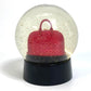 LOUIS VUITTON Novelty Monogram Alma Snow Globe, In-area Figurine, Glass Snow Globe, Unisex, Red