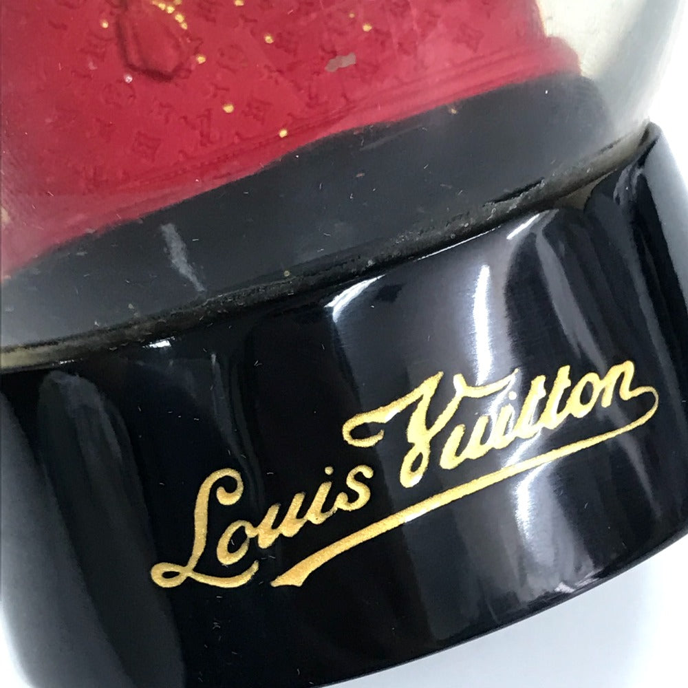 LOUIS VUITTON Novelty Monogram Alma Snow Globe, In-area Figurine, Glass Snow Globe, Unisex, Red