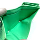 BOTTEGA VENETA 667036 Intrecciato Tiny Tri-fold Wallet in Calf Leather, Green