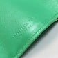 BOTTEGA VENETA 667036 Intrecciato Tiny Tri-fold Wallet in Calf Leather, Green