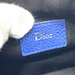 Dior Atelier Roller Bag, Cylindrical, Crossbody Shoulder Bag, Leather, Men's, Blue