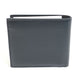CELINE 10C873DME Logo Bifold Wallet, Unisex, Black Leather