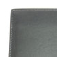 CELINE 10C873DME Logo Bifold Wallet, Unisex, Black Leather