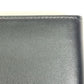 CELINE 10C873DME Logo Bifold Wallet, Unisex, Black Leather