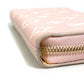 LOUIS VUITTON M81279 Monogram Empreinte Zippy Wallet, Round Zipper Long Wallet, Monogram Empreinte Leather, Women's, Pink x Beige x Yellow