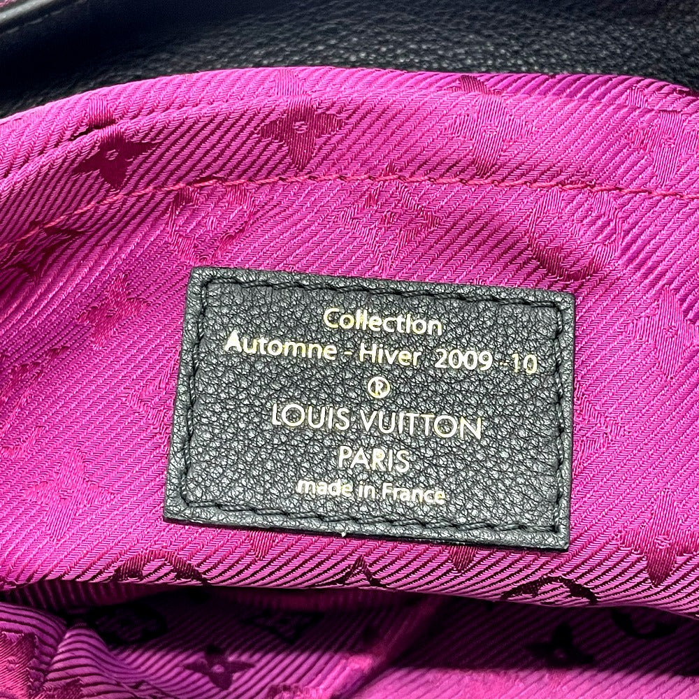 LOUIS VUITTON Double NeoNoe Handbag/Handbag Chain Tote Bag Canvas/Leather Women's Purple/Black