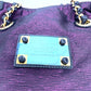 LOUIS VUITTON Double NeoNoe Handbag/Handbag Chain Tote Bag Canvas/Leather Women's Purple/Black