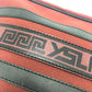 YVES SAINT LAURENT Logo Shoulder Bag/Square Canvas/Leather Unisex Red
