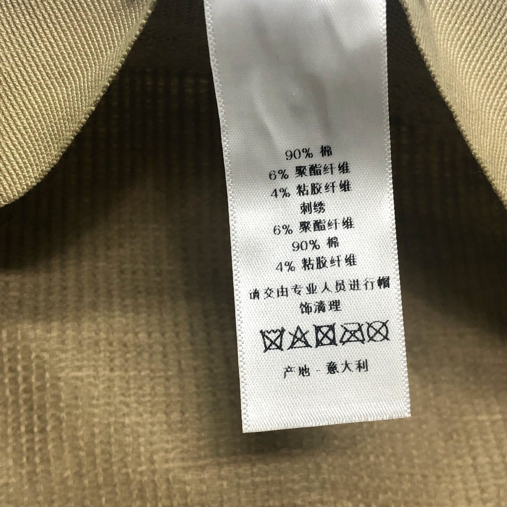 Dior 02DCP920A140 Logo Hat/Casquette, Cotton, Women's, Beige