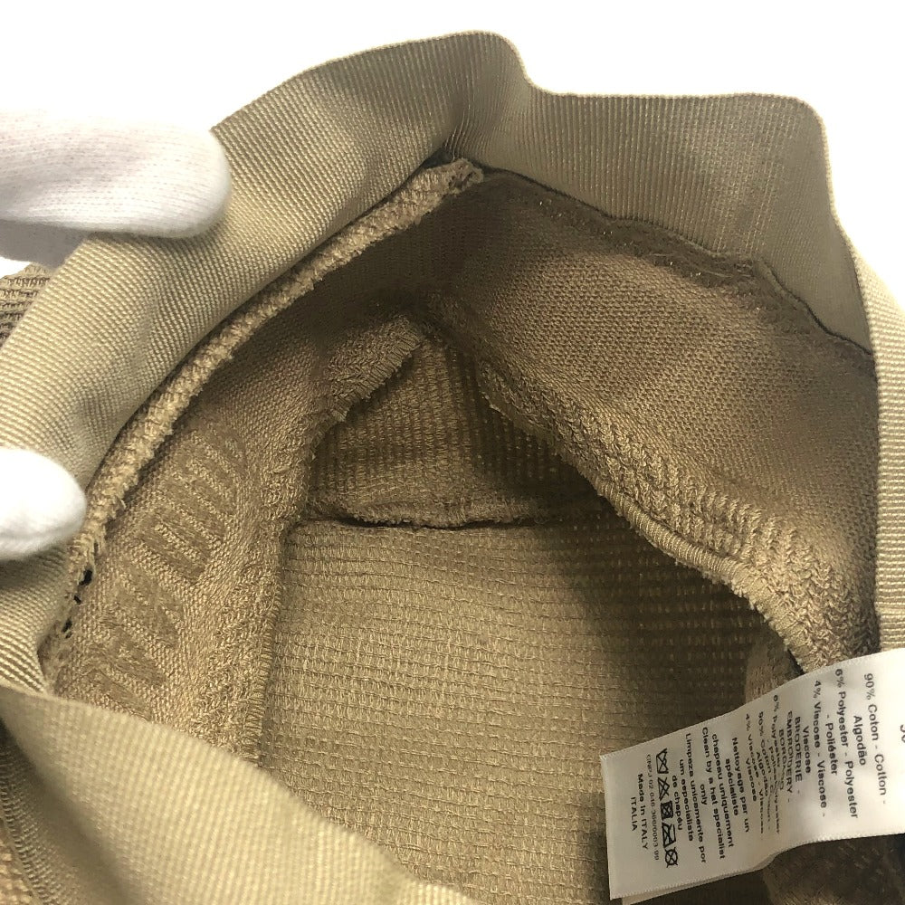 Dior 02DCP920A140 Logo Hat/Casquette, Cotton, Women's, Beige